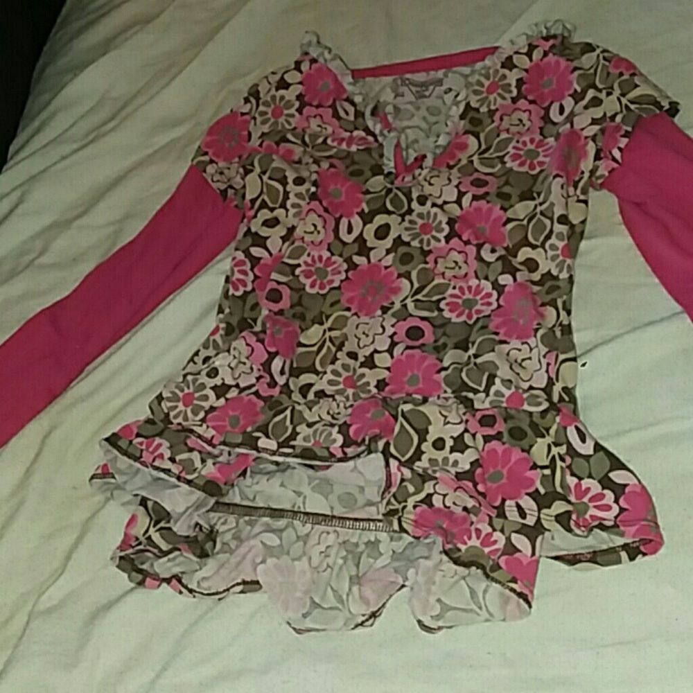 A long sleeve kids shirt.